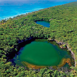 Hanawa Blue Hole in Ouvéa the Loyalty Islands