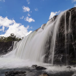 Waterfalls of the La Madeleine 