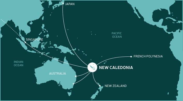 Nouvelle Caledonie - Carte touristique Nouvelle-Calédonie  Nouvelle  calédonie carte, Voyage nouvelle calédonie, Calédonie