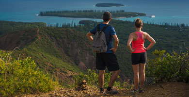 Isle of Pines Trail in New Caledonia