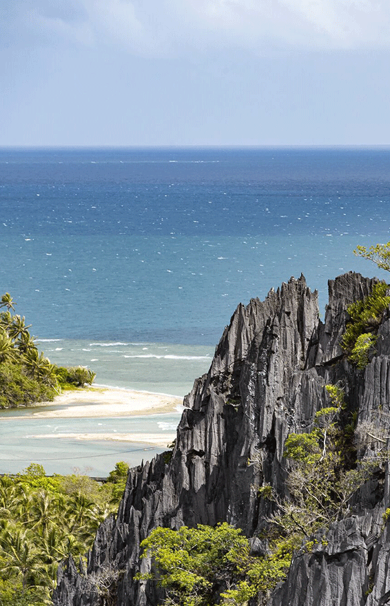 Hienghène Linderalic cliffs, New Caledonia