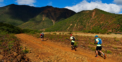 Ultra trail in New Caledonia