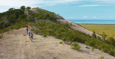 XDEVA triathlon and MTB competition in Bourail, New Caledonia