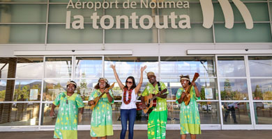 La Tontouta airport, wececa music