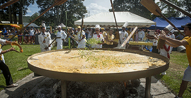 Giant Omelette Festival, New Caledonia