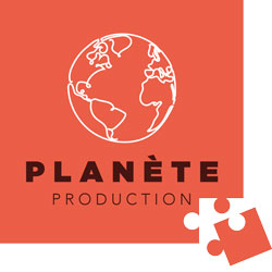 Logo planète production